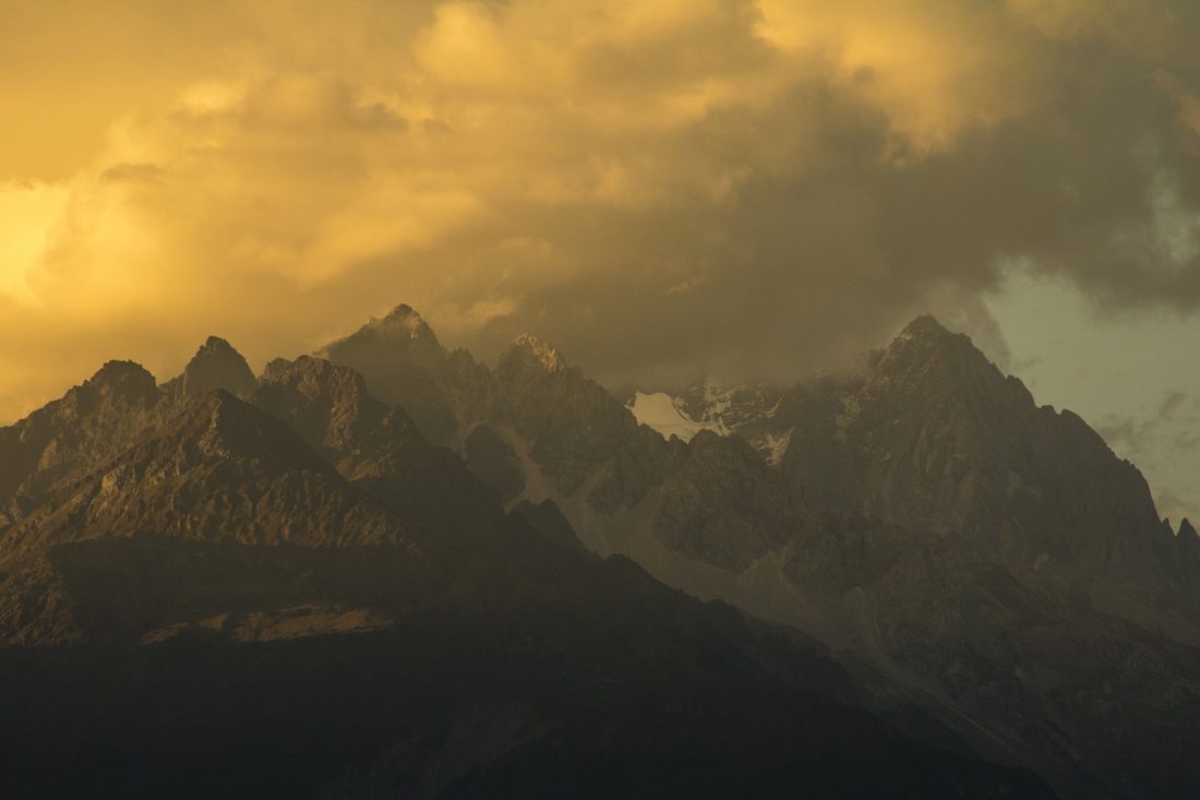 Free stock image of Moody Mountains