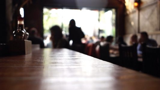 Busy Bar Scene