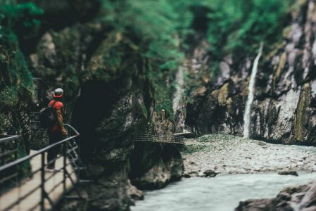 Man & Mountain River