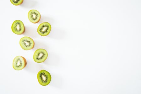 Sliced Kiwi Fruits