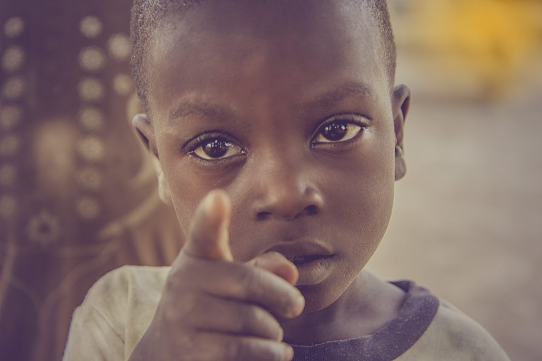 Free stock image of Black Child in Africa