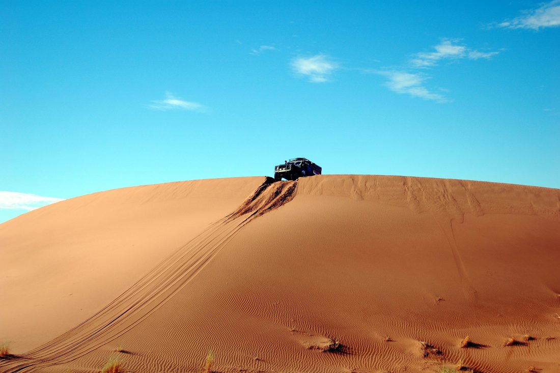 Free stock image of Truck in African Desert