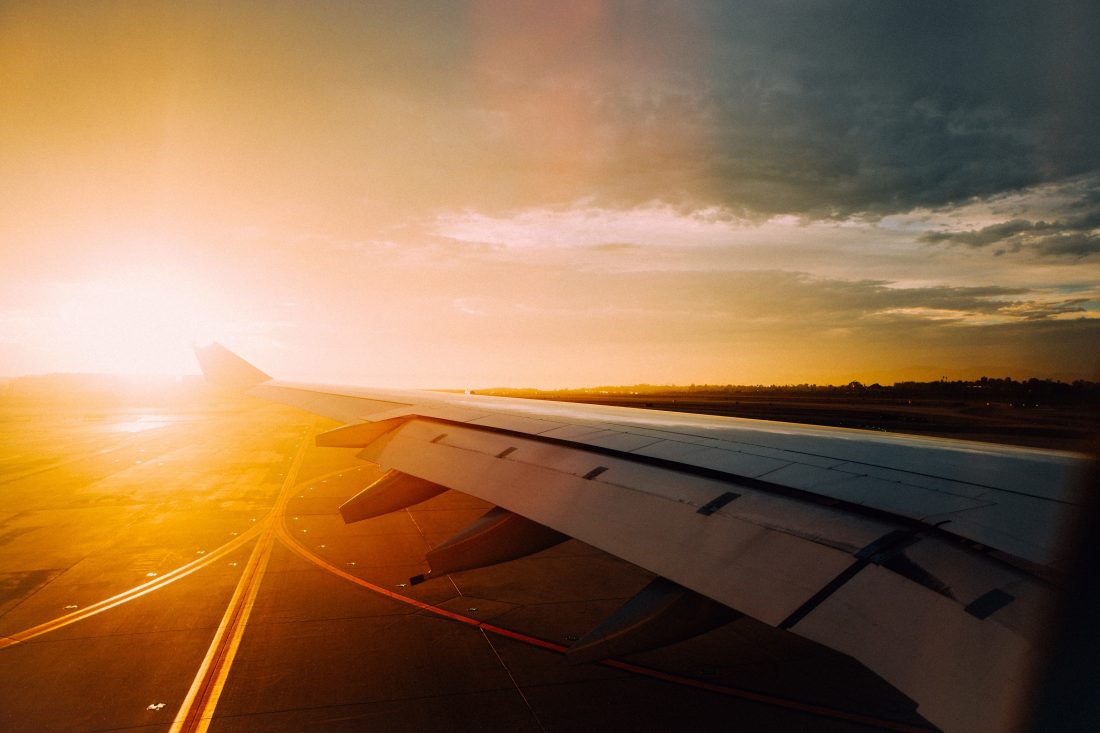 Free stock image of Airplane Wing