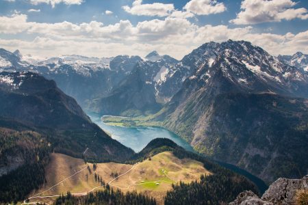 Beautiful Alpine Mountains