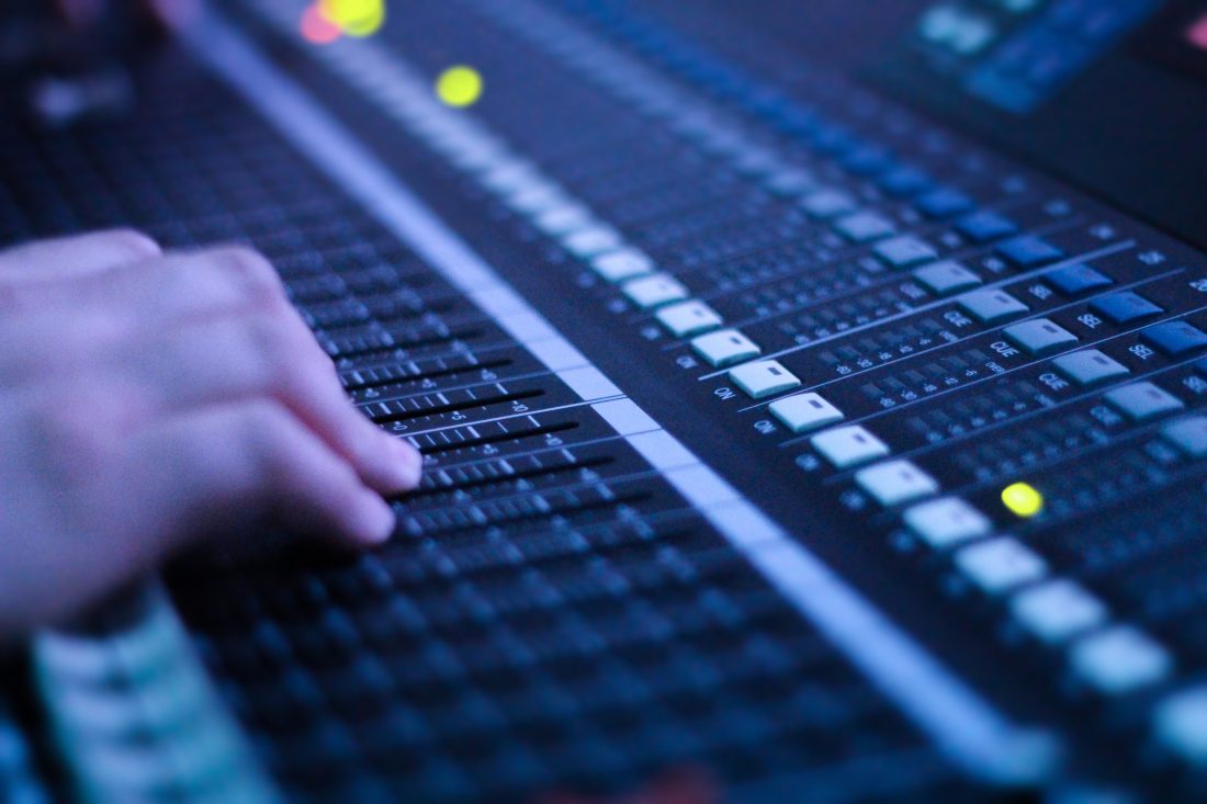 Free stock image of Audio Console