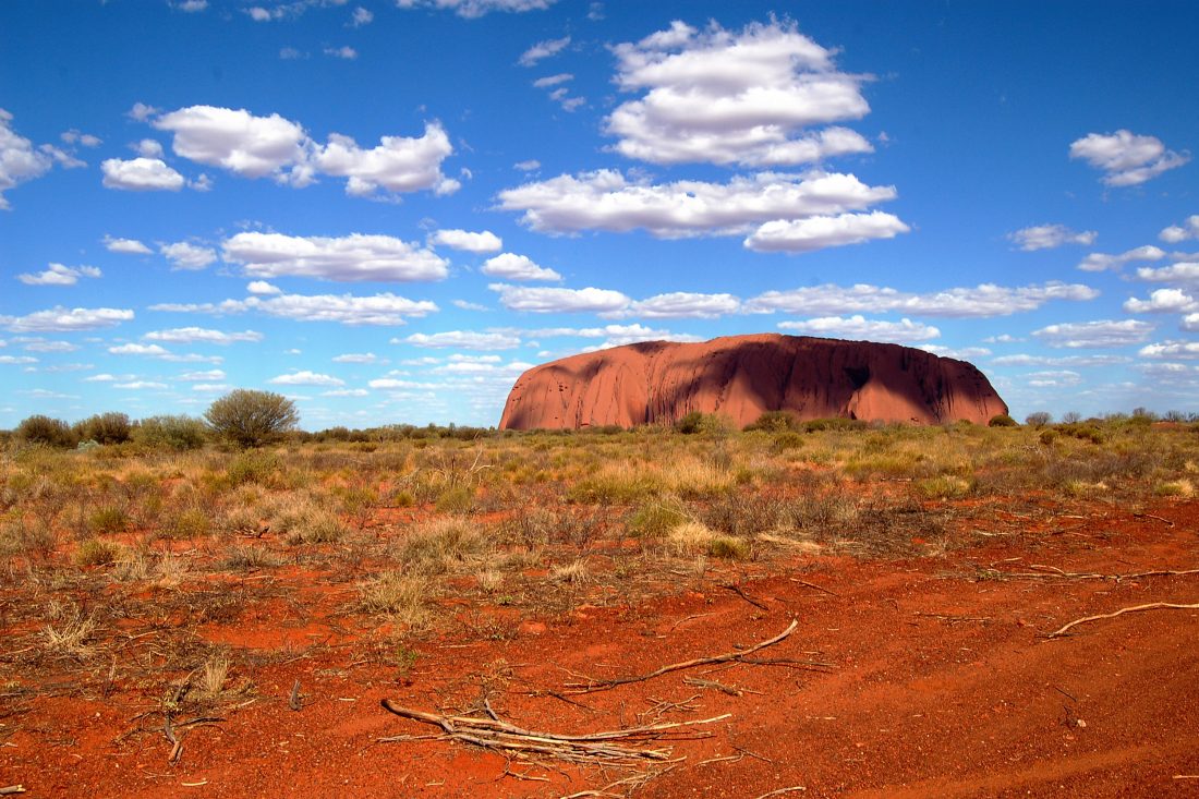 Free stock image of Ayres Rock In Australia