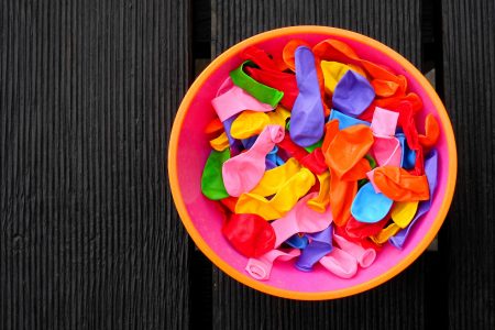 Balloons in Bowl