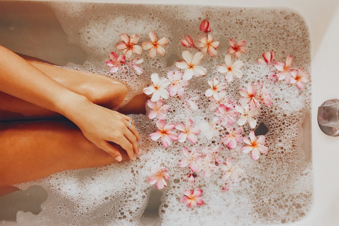 Free stock image of Woman Bathing