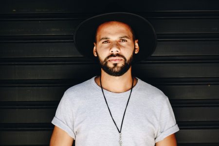 Bearded Man Wearing Hat