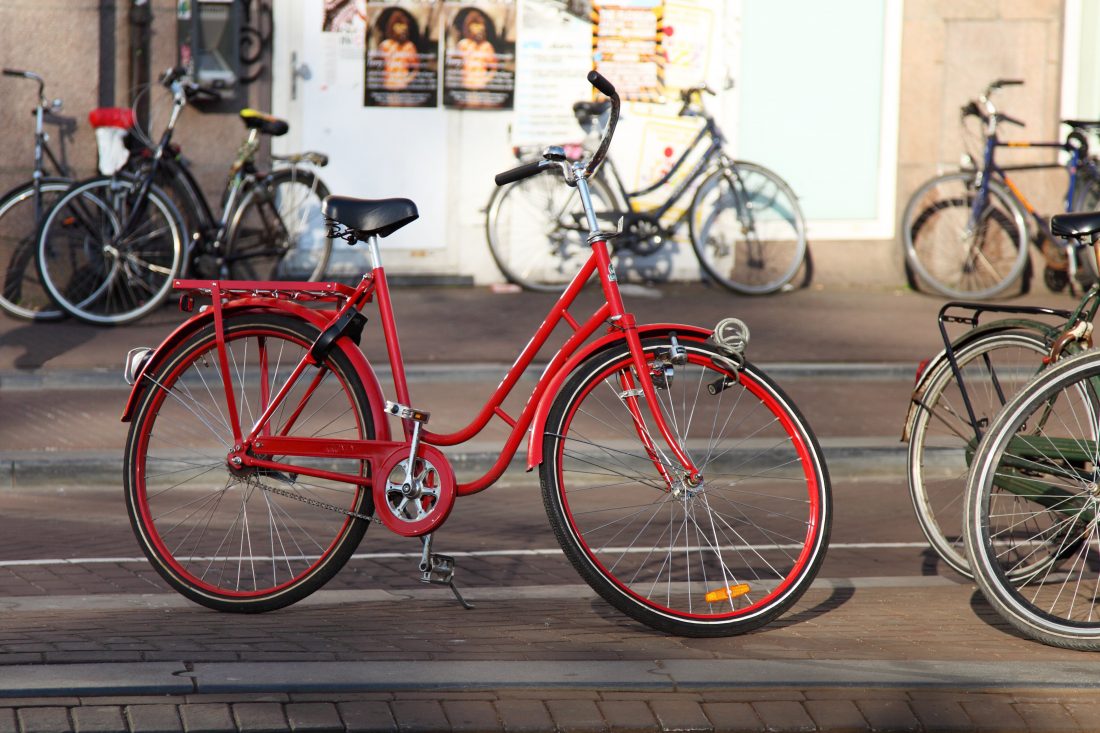 Free stock image of Bicycles in Holland
