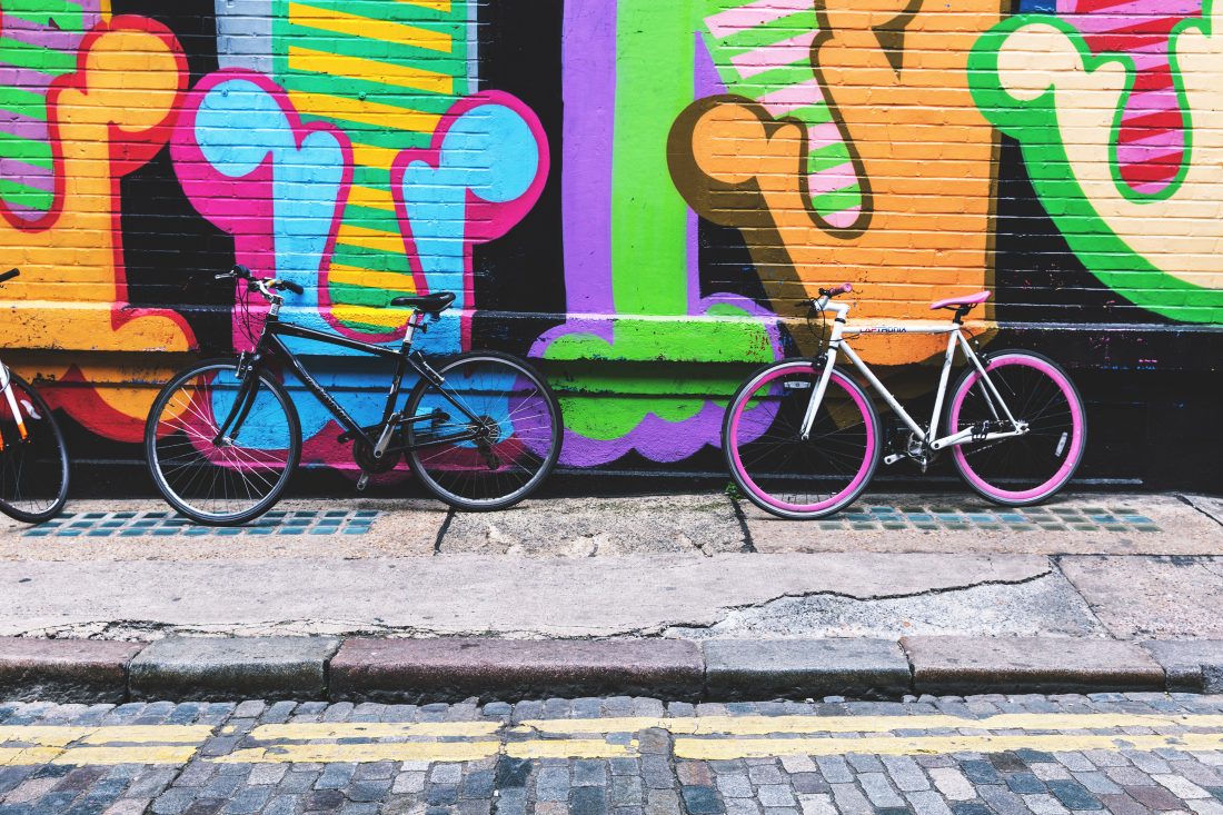 Free stock image of Urban Bikes