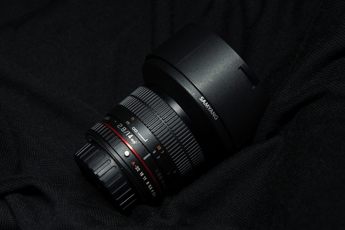 Free stock image of Black Lens