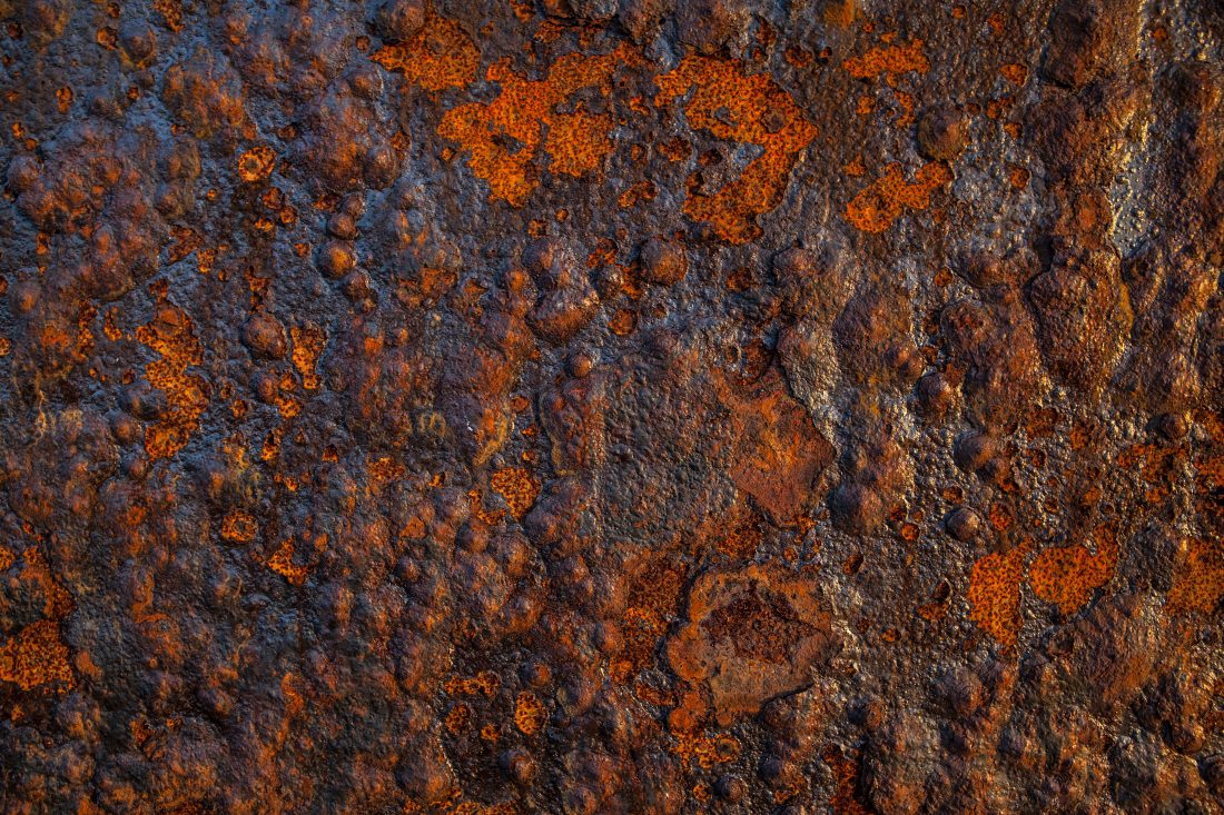 Free stock image of Blistered Metal