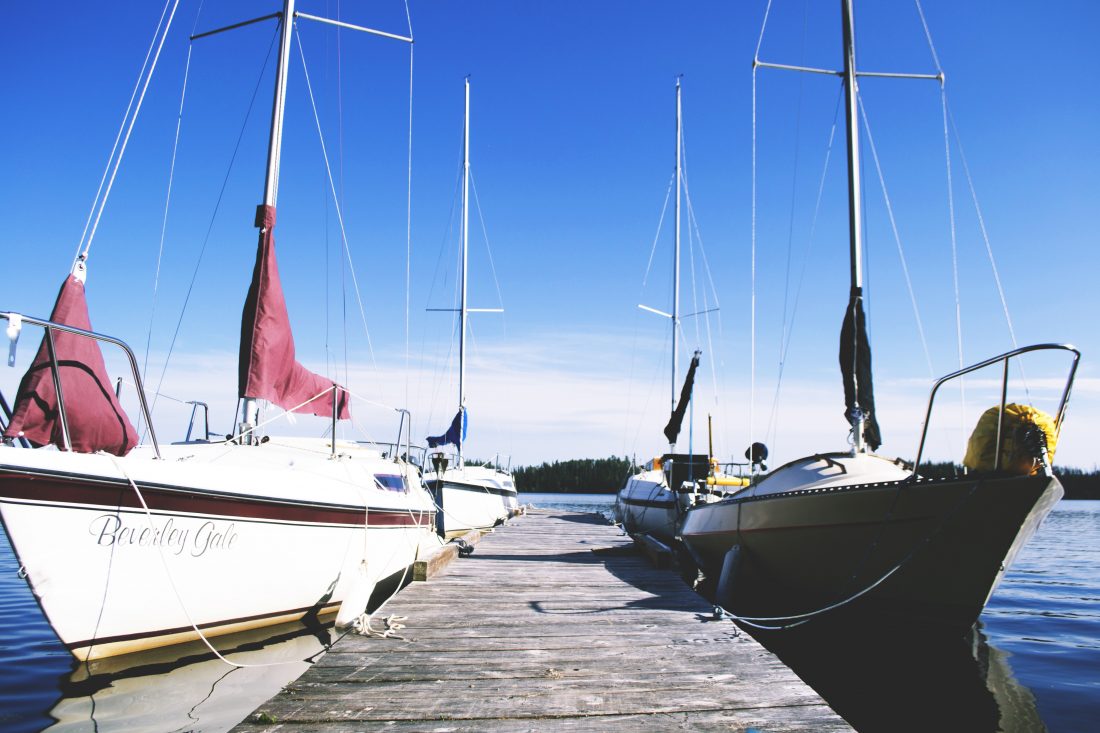Free stock image of Yachts at Dock