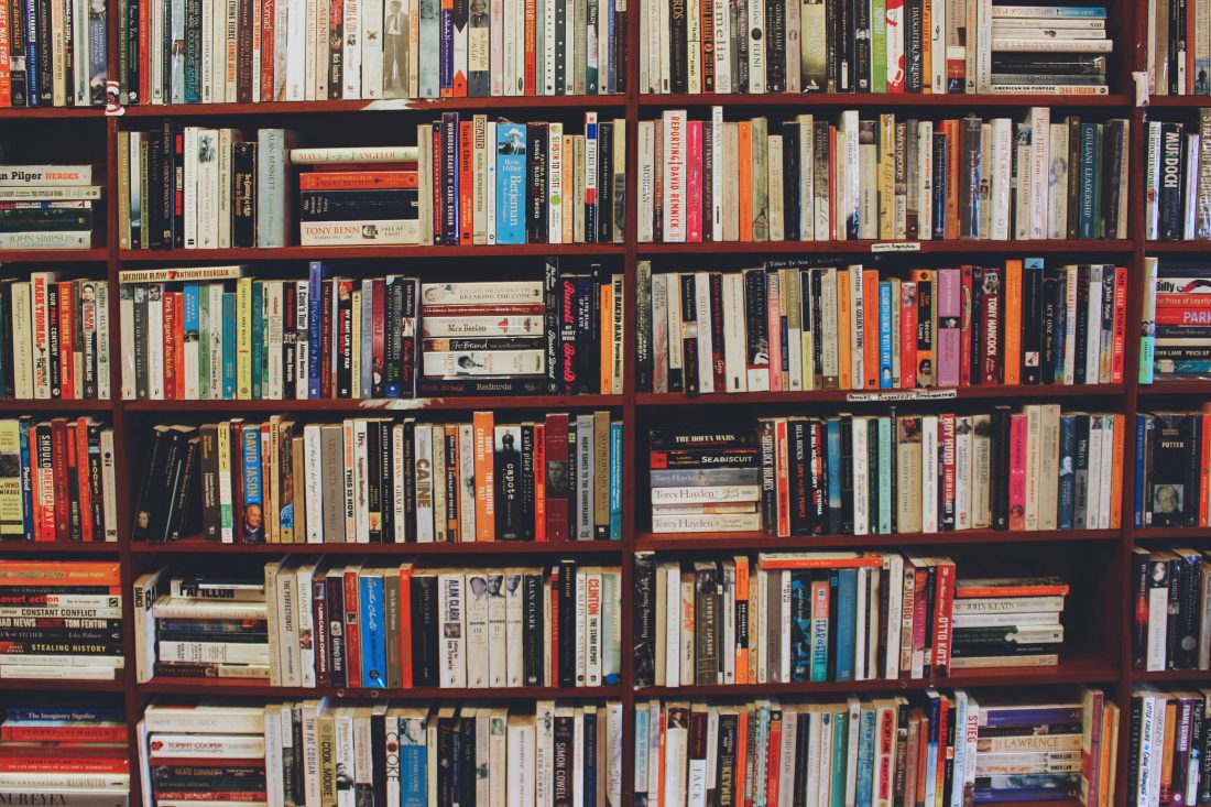Free stock image of Book Shelves