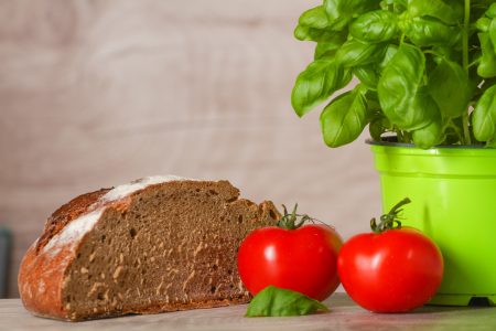 Bread and Tomato