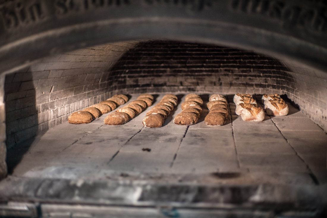 Free stock image of Bread in Oven