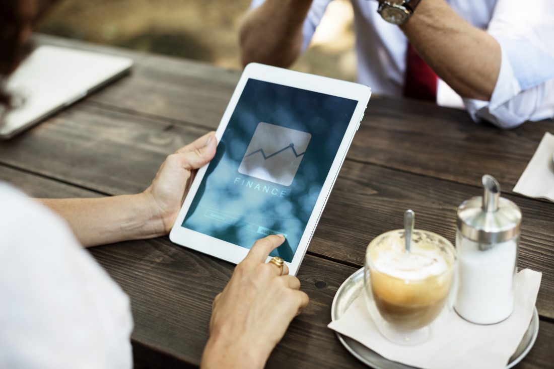 Free stock image of Business iPad