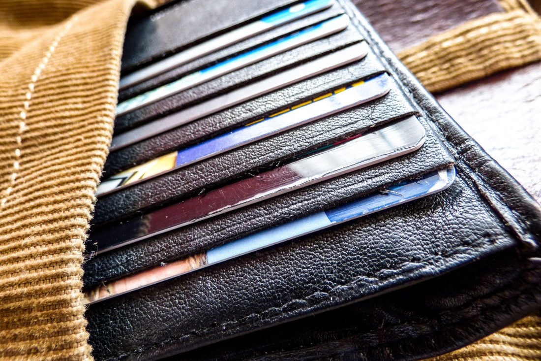 Free stock image of Credit Cards in Wallet