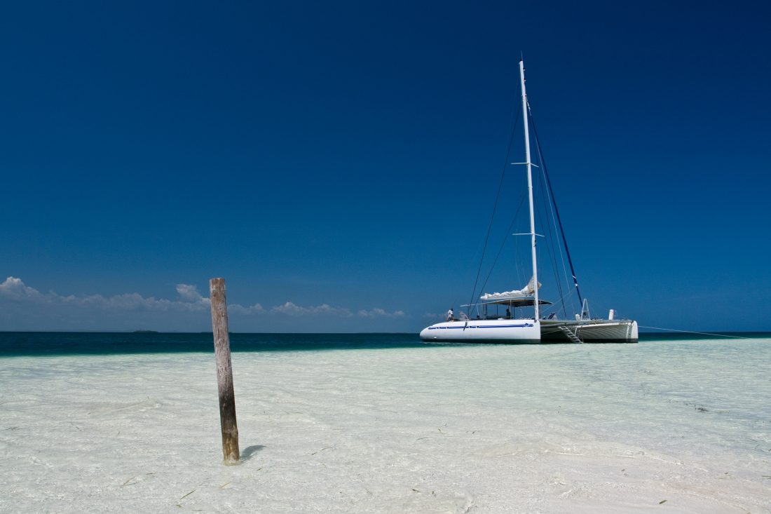 Free stock image of Caribbean Catamaran