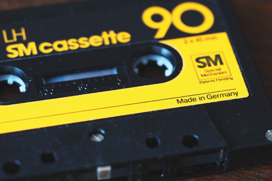Free stock image of Cassette Tape