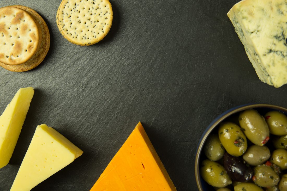 Free stock image of Cheese & Olives