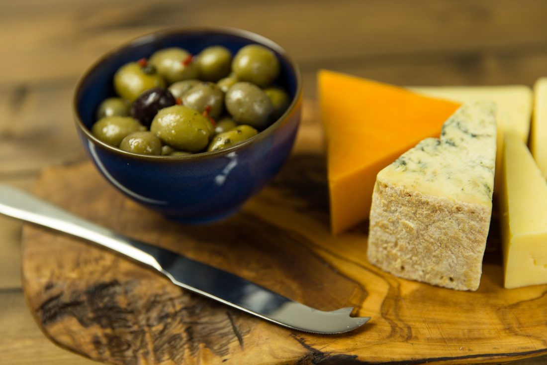 Free stock image of Cheese & Olives