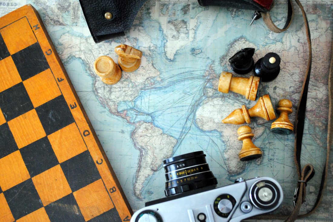 Free stock image of Chess Board & Camera