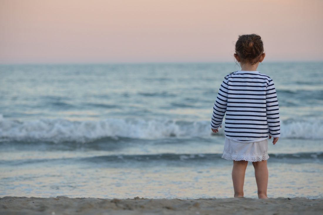 Free stock image of Child on Beach