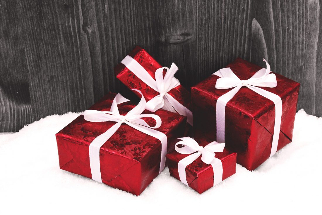 Free stock image of Christmas Gift Boxes