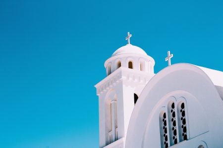 White Church in Greece