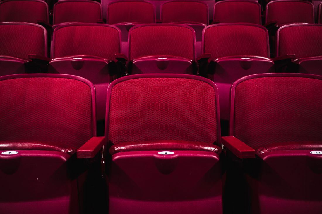 Free stock image of Cinema Seats