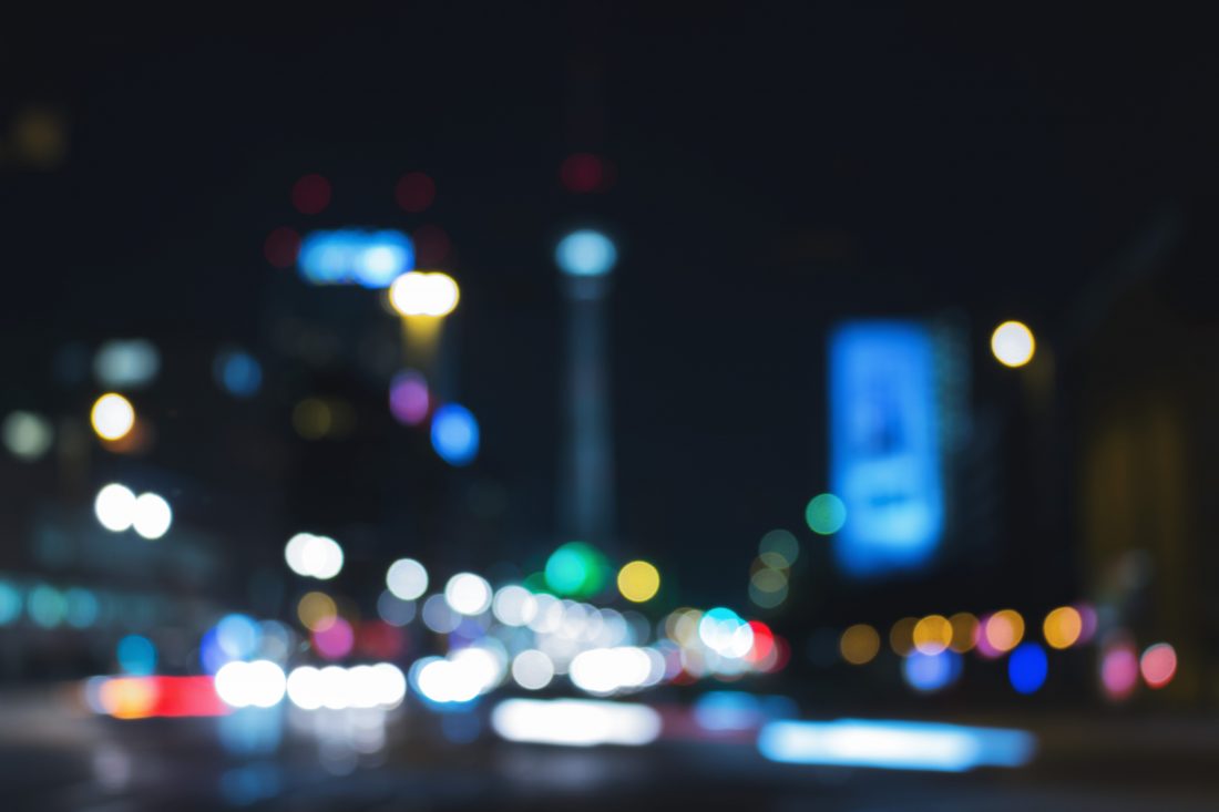 Free stock image of City Abstract Lights