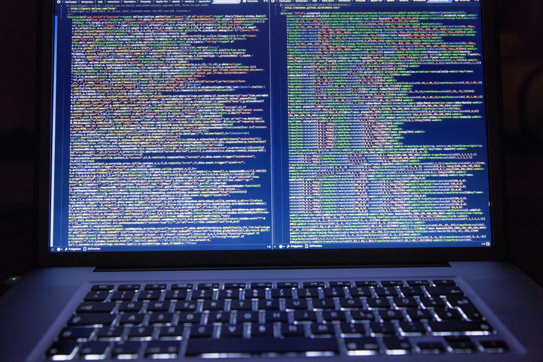 Free stock image of HTML Code on a Laptop