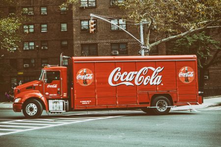 Vintage Coke Truck in New York