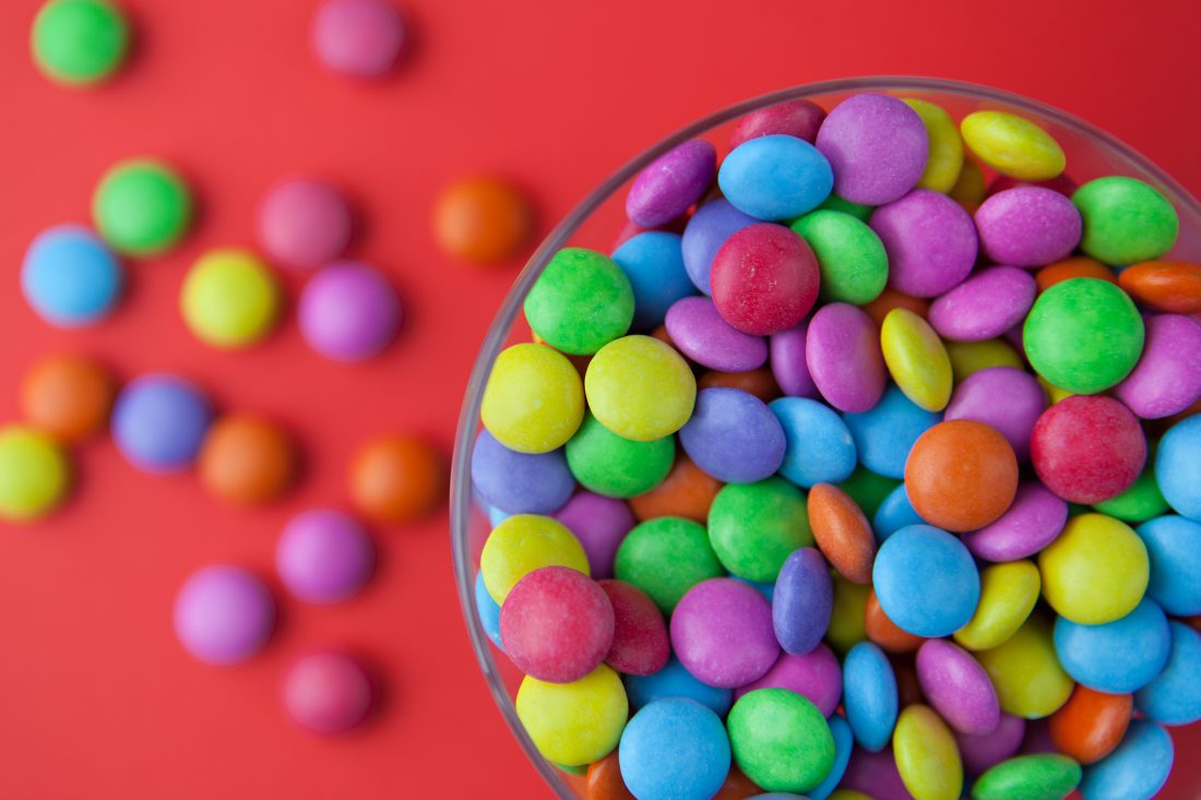 Free stock image of Coloured Sweets
