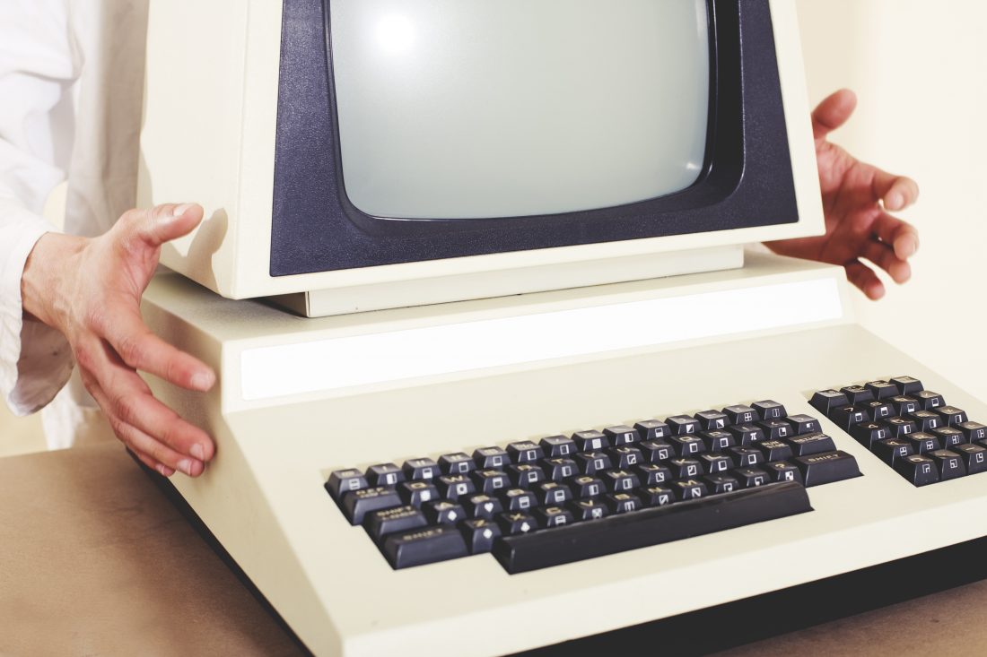 Free stock image of Retro Computer