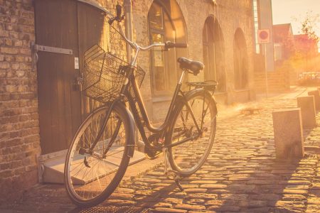 Bicycle on Street