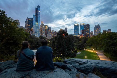 Couple in Central Park