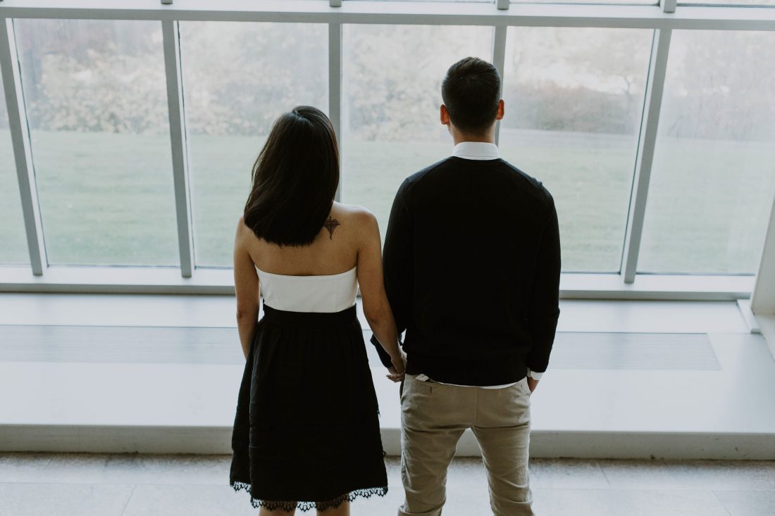Free stock image of Couple by Windows