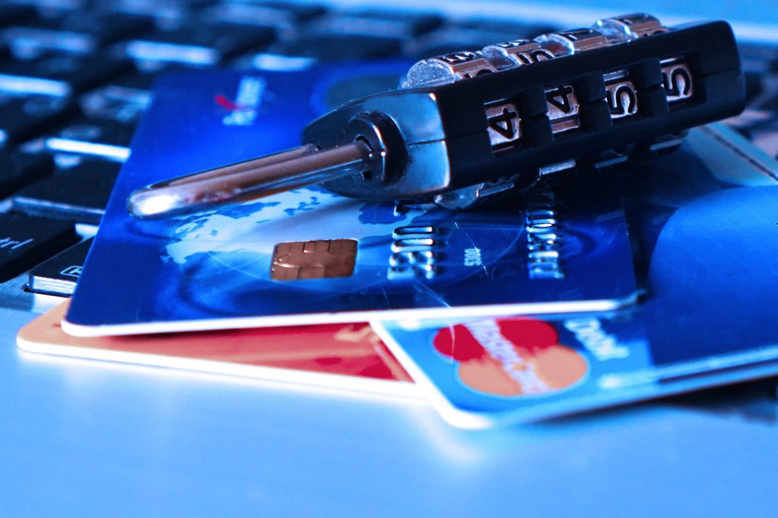 Free stock image of Credit Cards & Lock