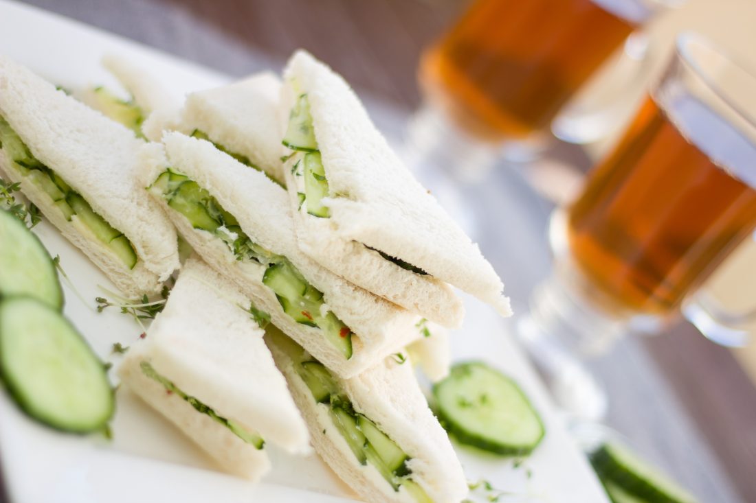 Free stock image of Cucumber Sandwiches