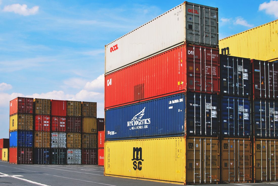 Free stock image of Cargo Containers