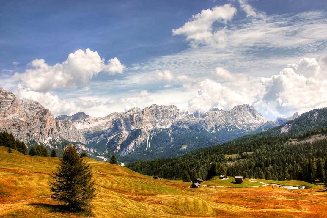 Free stock image of Dolomite Mountains