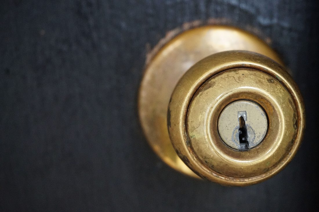 Free stock image of Door Knob and Keyhole