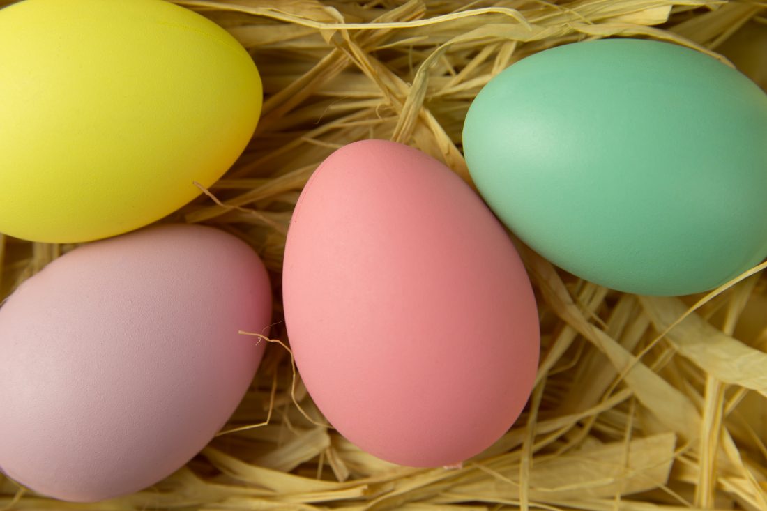 Free stock image of Colourful Easter Eggs