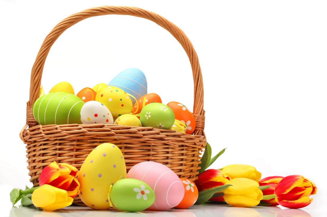 Free stock image of Easter Eggs Basket