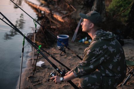 Man Fishing