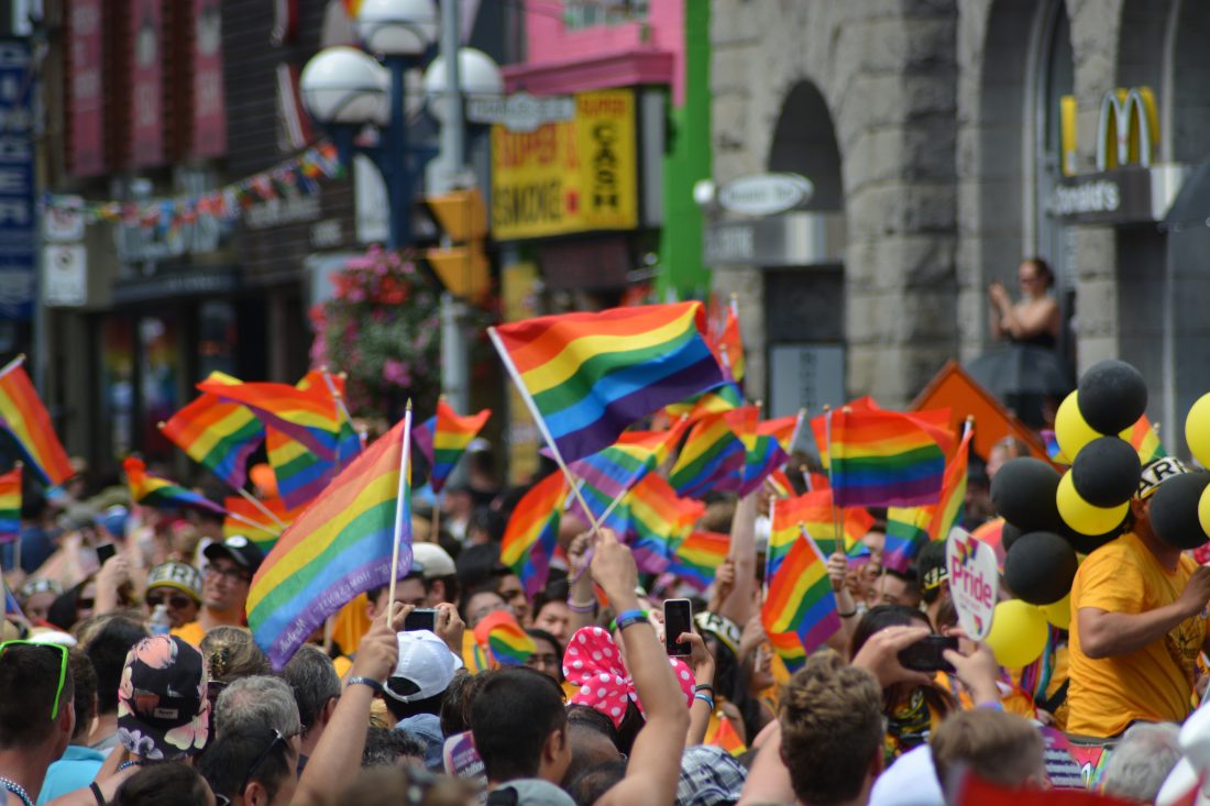 Free stock image of Gay Pride March