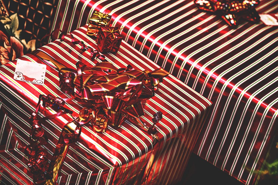 Free stock image of Christmas Present Boxes